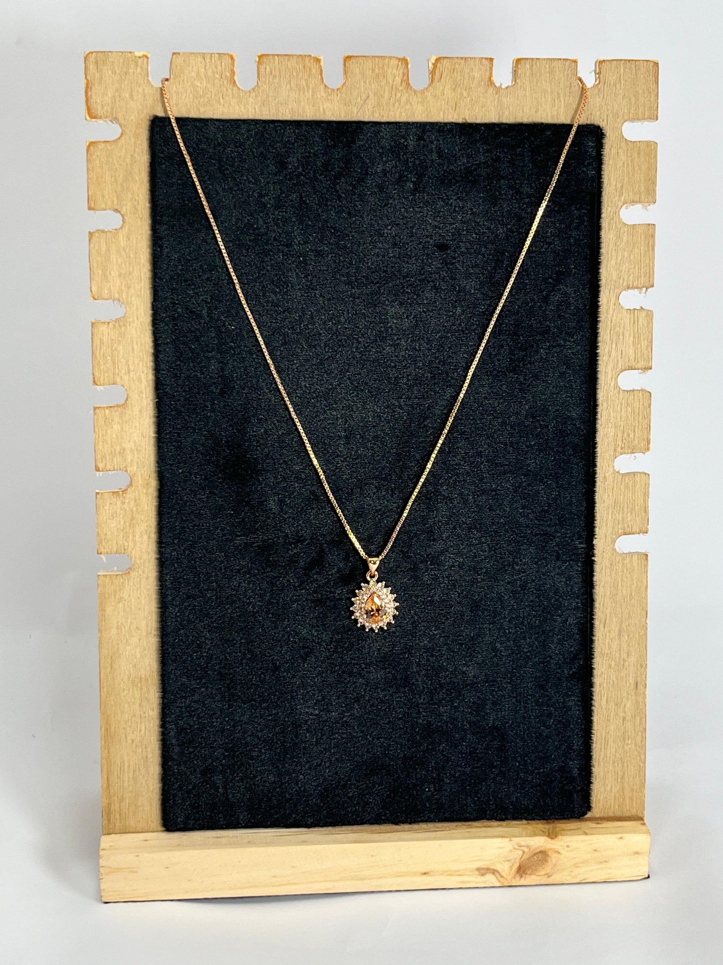 Sunburst Charm Necklace
